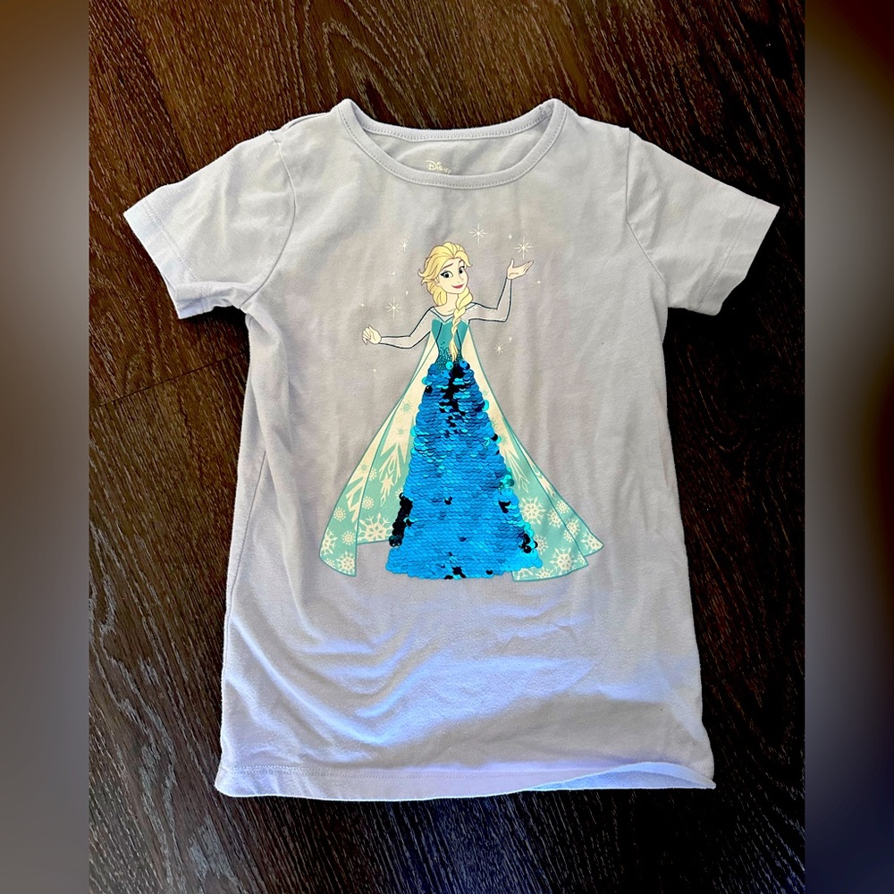 Girls Elsa Tshirt